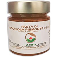Los mejores  - Pasta De Avellana Pura 100% Solo Avellanas Tostadas - Italianas Piamontés - Para Helados- Postres- Pasteles - 200 GR
